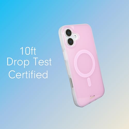 Sonix Case for iPhone 17 | Compatible with MagSafe | 10ft Drop Tested | Jelly Pink - Image 3