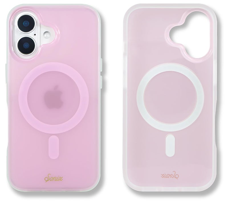 Sonix Case for iPhone 17 | Compatible with MagSafe | 10ft Drop Tested | Jelly Pink - Image 1