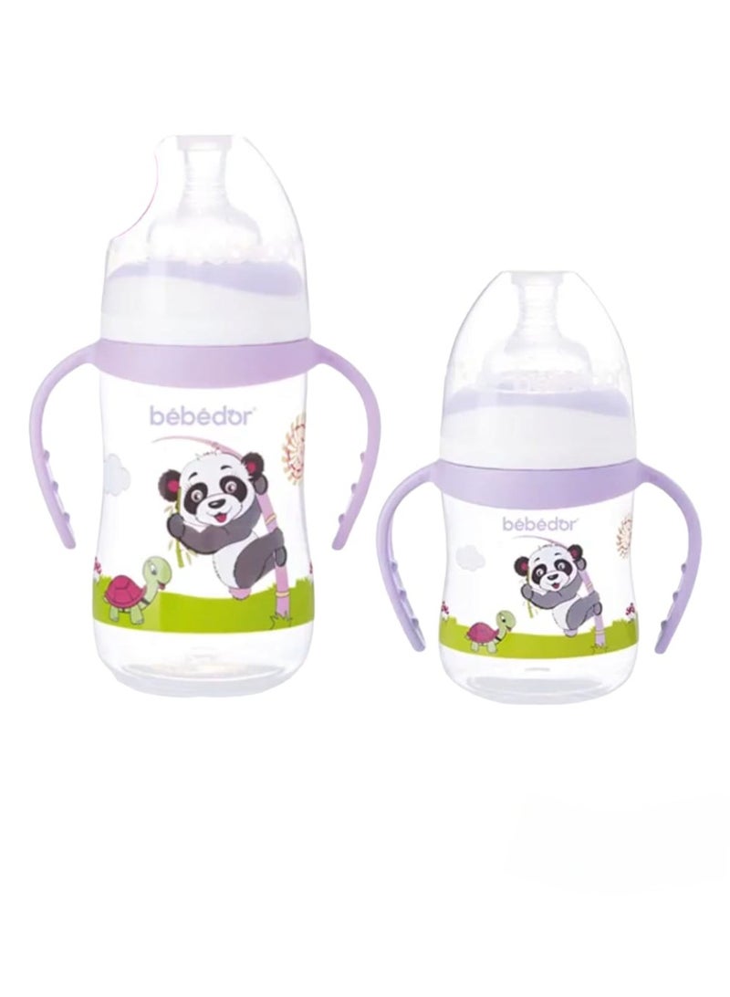 Bebedor Two baby bottles, 150 ml and 250 ml