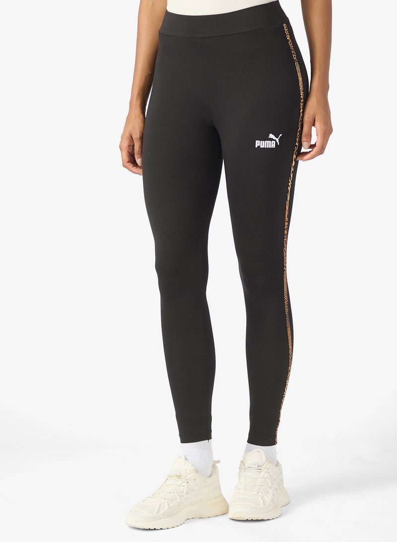 PUMA Essential Graphic Animal Leggings - Image 1
