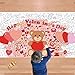 OHOME Valentines Giant Coloring PosterTableclothValentines Day Gifts for Kids Classroom School30 x 72 Inches Jumbo Coloring Banner Kids Crafts Games Activities Toys Decor Party Decorations - Image 4