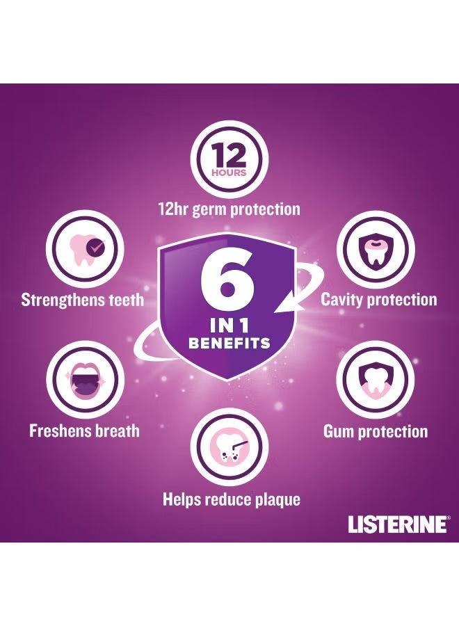 Listerine Mouthwash Total Care Milder Taste purple 250ml - Image 5