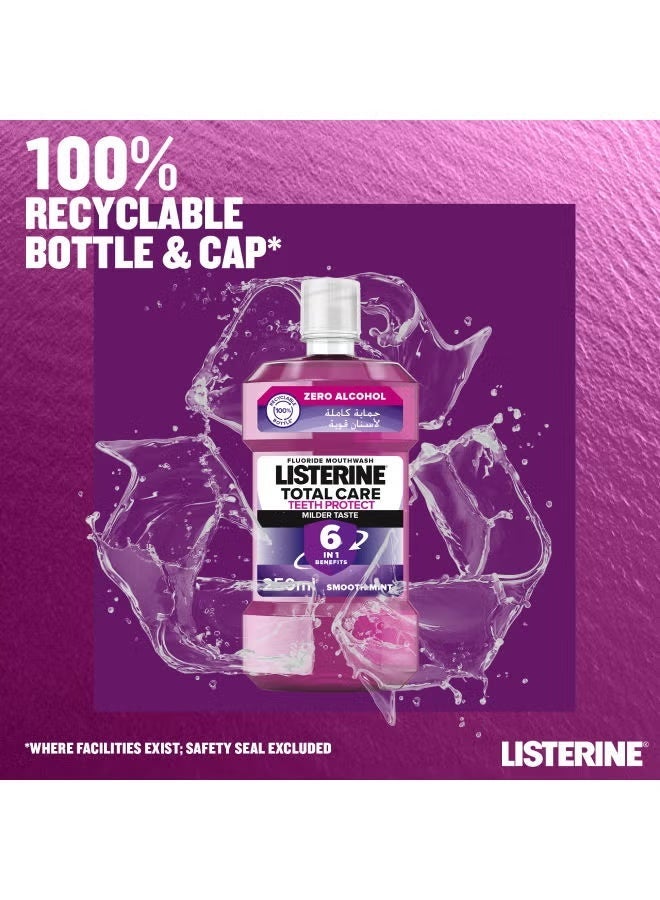 Listerine Mouthwash Total Care Milder Taste purple 250ml - Image 4