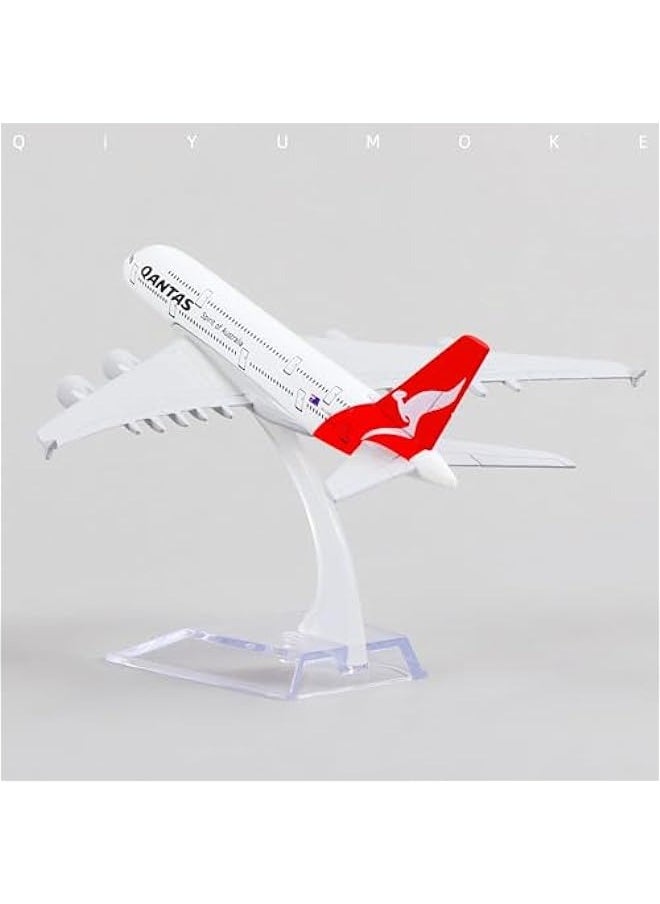 Airbus A380 Metal Plane Model 1/400 Diecast Alloy Airplane Model with Stand Classic Aviation Airplane Gifts or Collection  - Image 4
