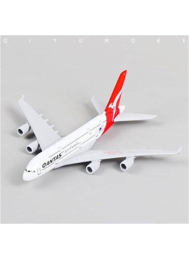 Airbus A380 Metal Plane Model 1/400 Diecast Alloy Airplane Model with Stand Classic Aviation Airplane Gifts or Collection  - Image 5
