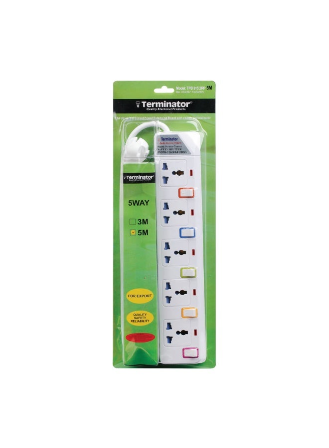 Terminator Terminator Universal Power Extension Socket TPB 915 2RP-5M - Image 1