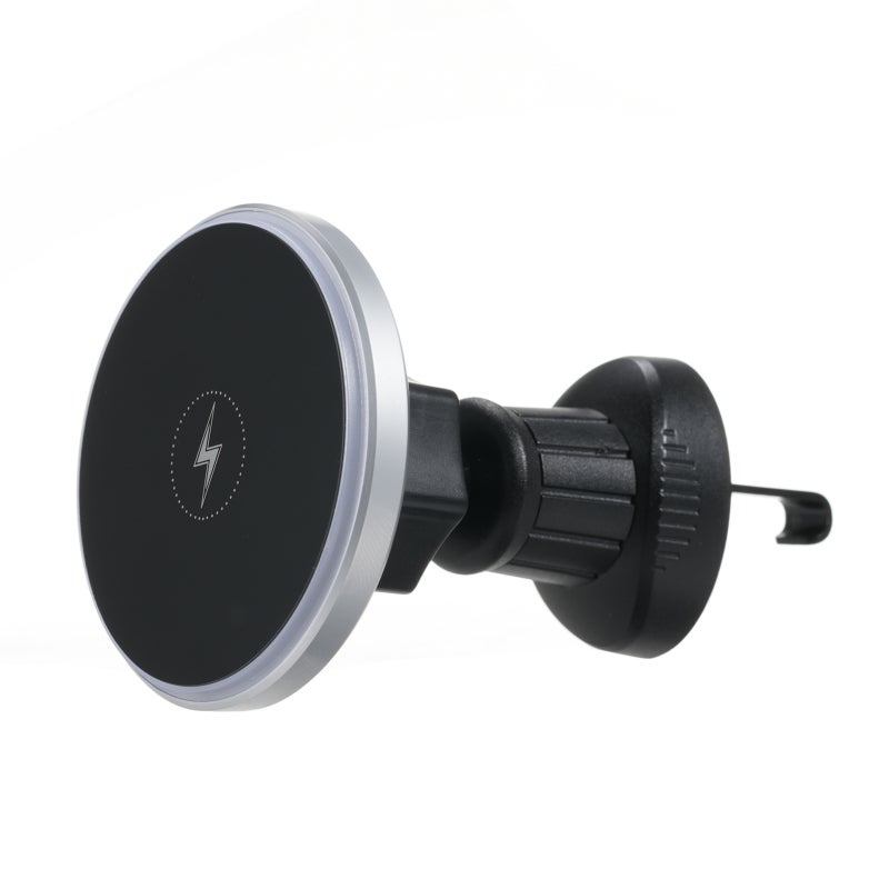 Magnetic Wireless Charger Stand: 15W/10W/7.5W/5W Fast Charging - Magnetic Adsorption Design Car Wireless Charging Phone Holder for Car Air Vent, Wireless Charging Enabled Smartphones - Image 1