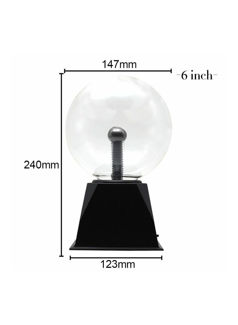 Plasma Ball Novelty Magic Crystal Touch Lamp 220V LED Night Light Child Nightlight Birthday Kids Decor Gift Lighting - Image 2