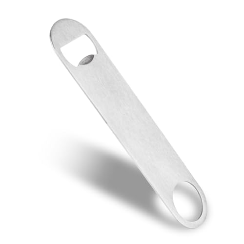QTLCOHD 20 Pack 7 Inch Flat Bottle Opener, Stainless Steel Bottle Openers Bulk Silver Beer Bottle Opener Bartender for Kitchen Bar or Restaurant - Image 3