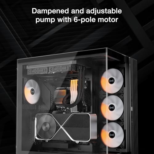be quiet! Silent Loop 3 240mm CPU AIO Liquid Cooler | 2 Silent Wings 4 120mm PWM High-Speed Fans | Quiet Performance | 6-Pole Motor | Discreet ARGB Lighting | Refillable | Black | BW024 - Image 4