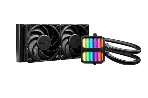 be quiet! Silent Loop 3 240mm CPU AIO Liquid Cooler | 2 Silent Wings 4 120mm PWM High-Speed Fans | Quiet Performance | 6-Pole Motor | Discreet ARGB Lighting | Refillable | Black | BW024 - Image 1