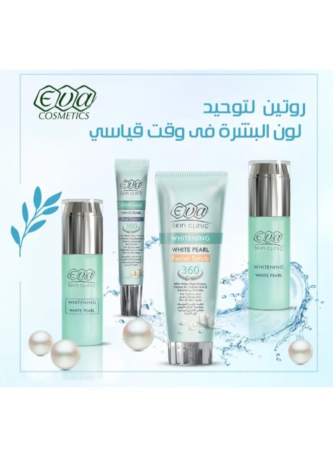 Eva - Skin Clinic White Pearl Night Cream - Whitening & Anti-Aging - (50ml) - Image 1