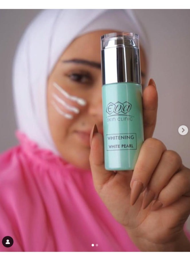 Eva - Skin Clinic White Pearl Night Cream - Whitening & Anti-Aging - (50ml) - Image 1