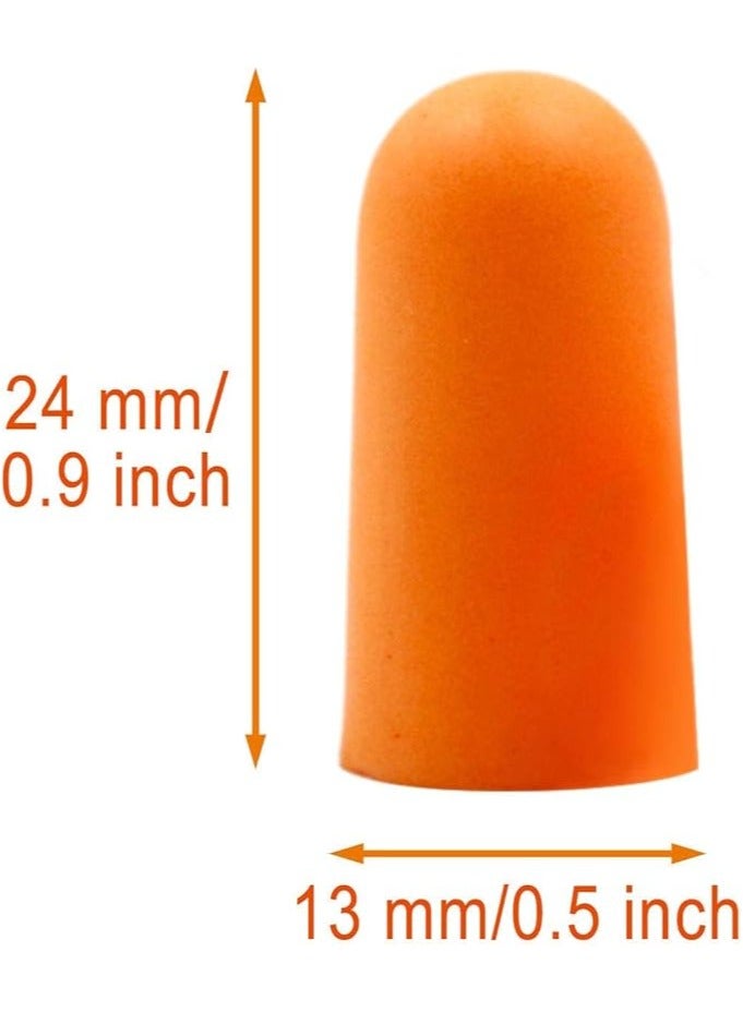 سدادات أذن فوم فائقة النعومة للنوم، تقليل الضوضاء والسفر – حماية مريحة للسمع – 3 أزواج - Image 5