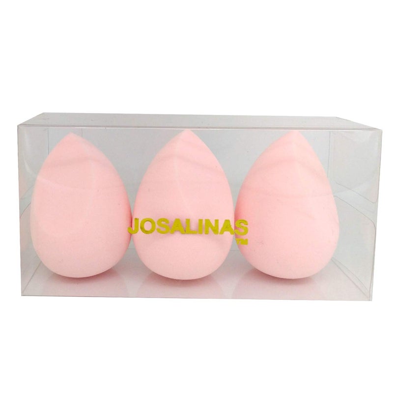 JOSALINAS Makeup Blenders Sponges 3 Pack for Foundations Powders  Cream Blending Pink