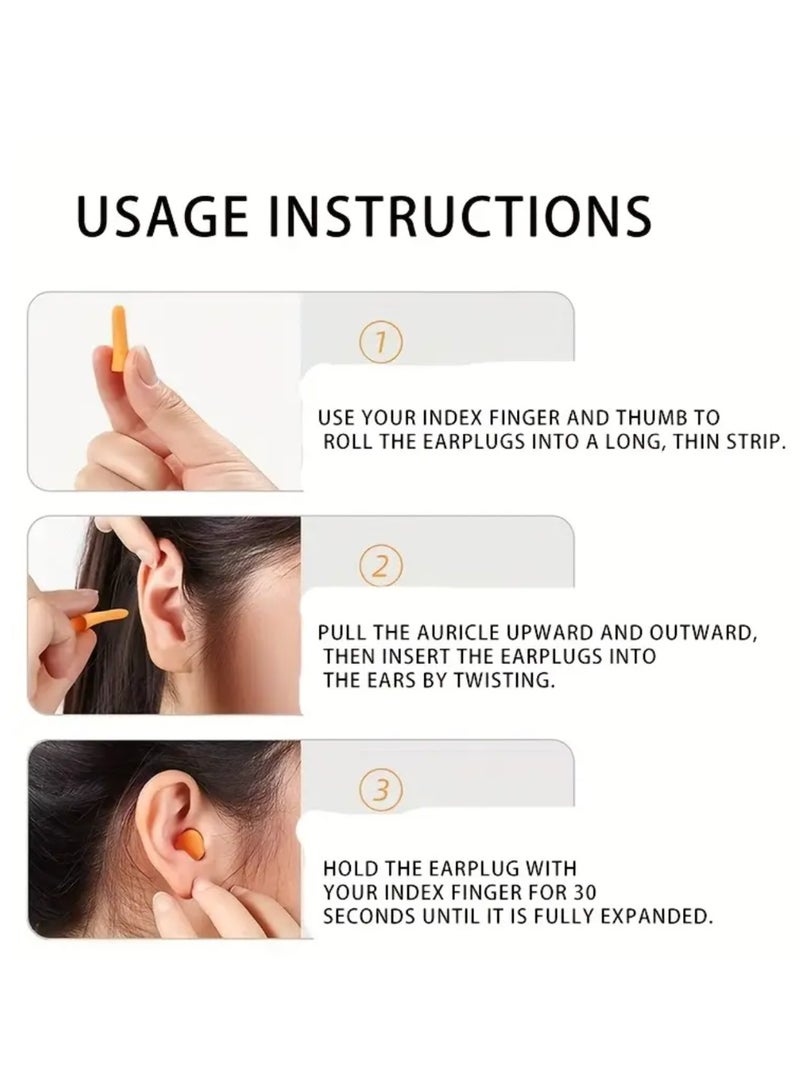 Portable Ear Muff with High-Performance Noise-Cancelling Sleep Mask for Travel Naps Night Rest - Image 3