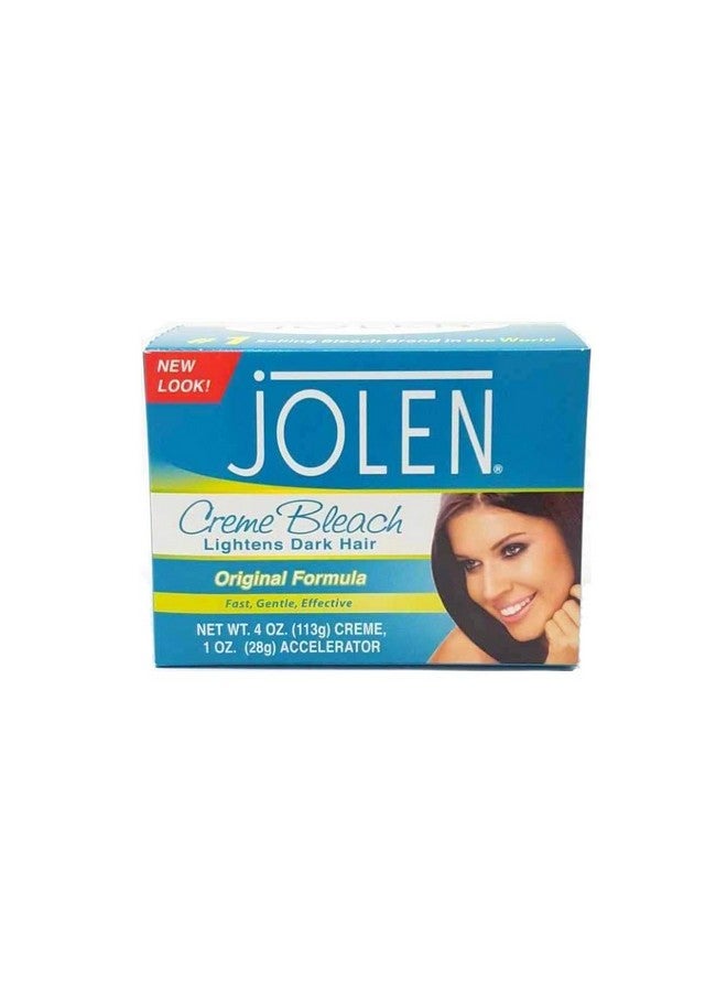 jOLEN أولين 4 أونصة كريم مبيض عادي يفتح الشعر الداكن الزائد (118 مل) - Image 2
