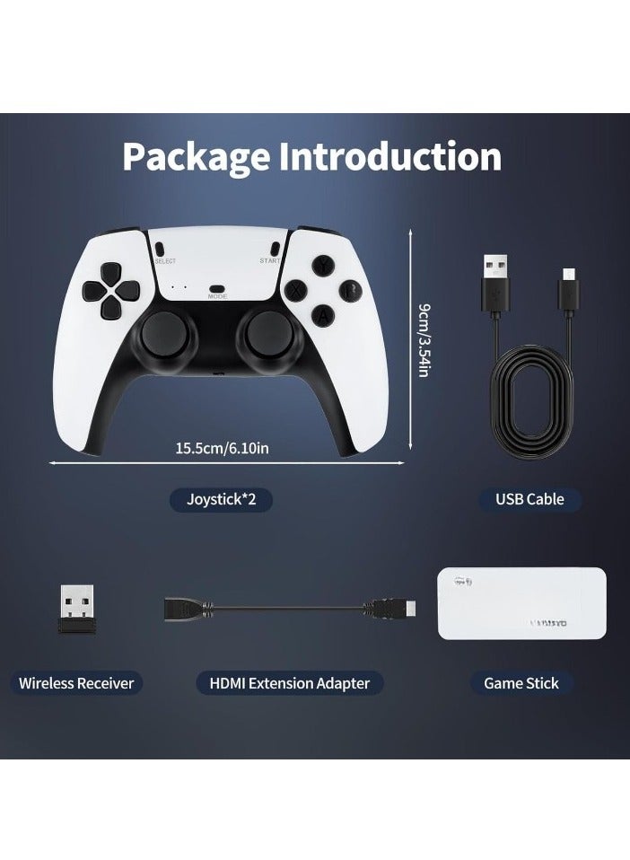 Retro Game Console, Nostalgia Gaming Stick, Classic Video Games with 4K HDMI, 20,000+ Games and 19 Emulators, Upgraded Dual 2.4G Wireless Controllers 64GB - Image 3