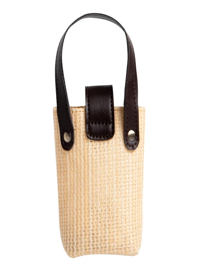 Handy Perfume Bottle Bags -Made of Recycled Material | Reusable Parfumes Bag with Handle for Gifting & Travel (Beige) - Image 3