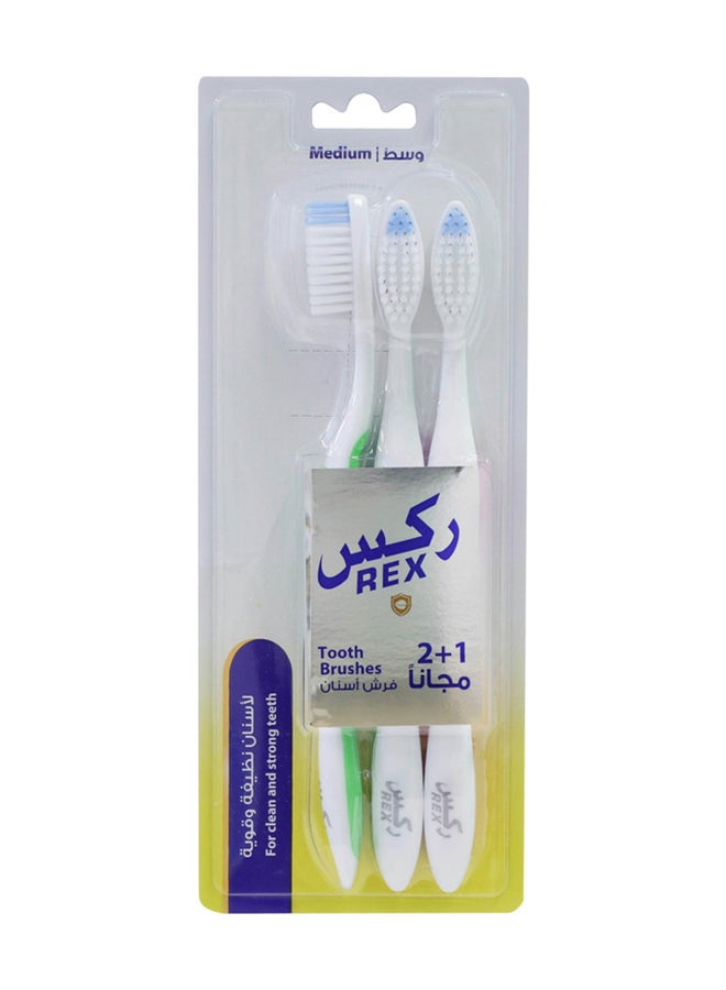Toothbrush Medium 2+1