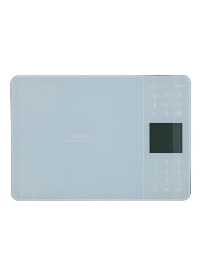 CAMRY - Electronic Kitchen Scale Light Grey 5 kg EN105 - Image 1