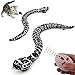 Tipmant RC Snake IR Remote Control Crawlers Fake Realistic Animals Vehicle Scary Prank Toys Kids Halloween Christmas Birthday Gifts Black - Image 2