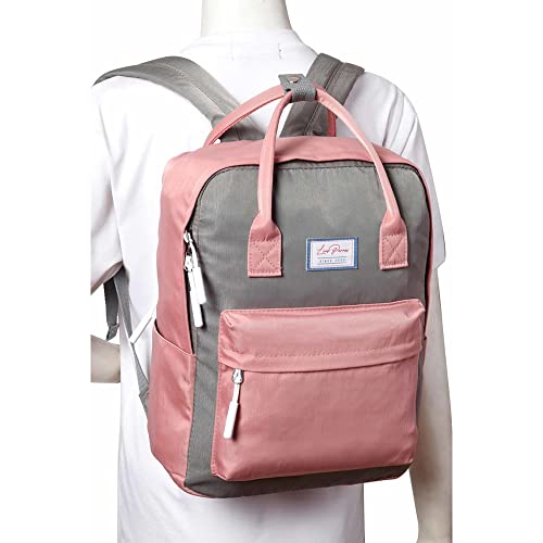 Lino Perros Women Backpack (Grey-Blue) - Image 2