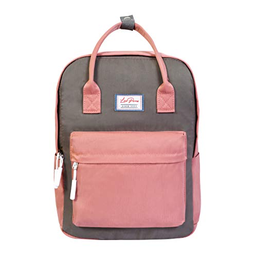 Lino Perros Women Backpack (Grey-Blue) - Image 1