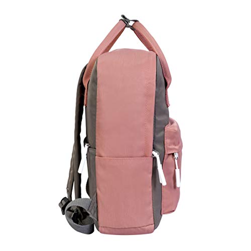 Lino Perros Women Backpack (Grey-Blue) - Image 4