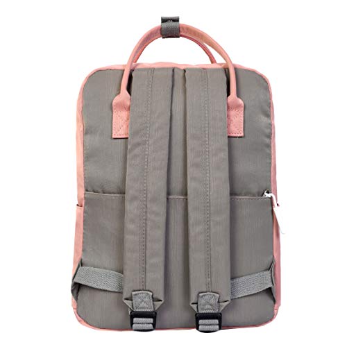 Lino Perros Women Backpack (Grey-Blue) - Image 5