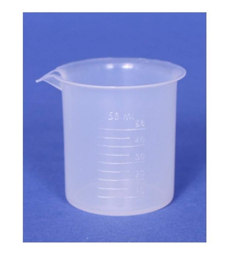 WKM (4pcs) 50ml 100ml,250ml,500ml Plastic Science Beaker Set Measuring Cup(Transparent) - Image 4