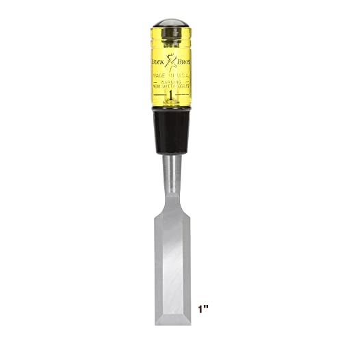 Buck Bros. Buck Brothers 120106BC Professional 1'' Inch Wood Chisel, Yellow - Image 1