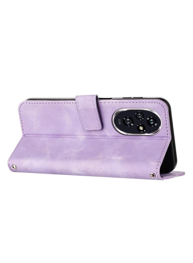 اس-توب جراب هاتف Honor 200 Dream Triangle من الجلد مع حبل تعليق - Image 3