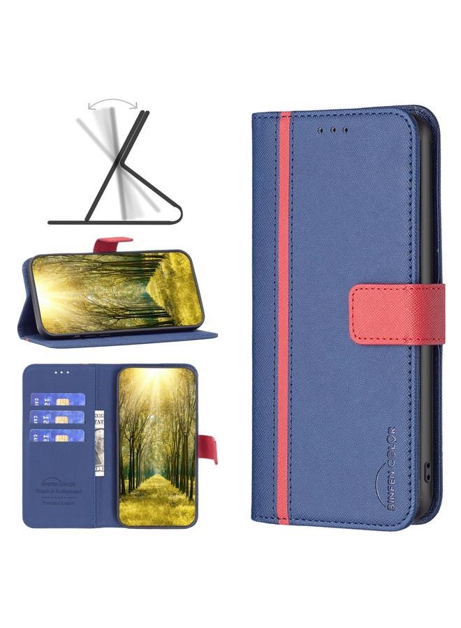 اس-توب جراب لهاتف Samsung Galaxy S20 FE BF13 مصنوع من الجلد المتقاطع المطابق للألوان - Image 1