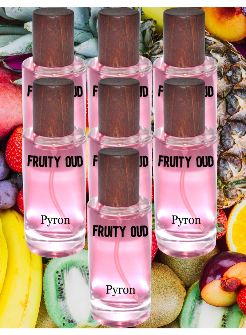 PYRON 7 Pieces Fruity Oud Perfume 50 ml EDP