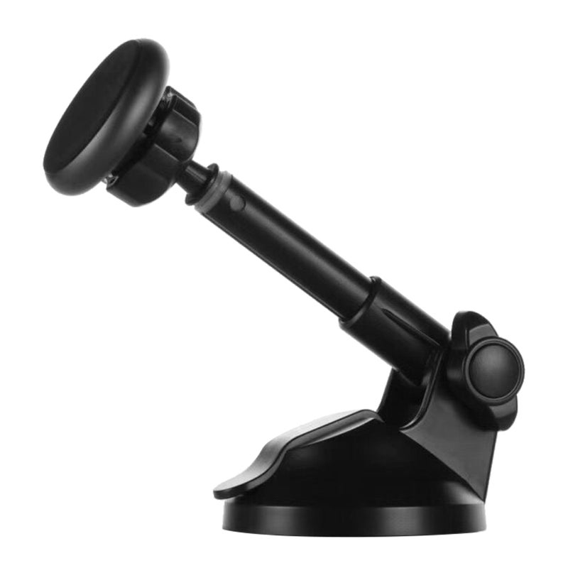 X64 Magnetic Phone Car Mount with 6 Powerful Magnets Strong Sticky Suction Cup Rotatable Cell Phone Holder with Telescopic Arm Universal Cradle for Car Dashboard Windshield Air Vent - Image 1