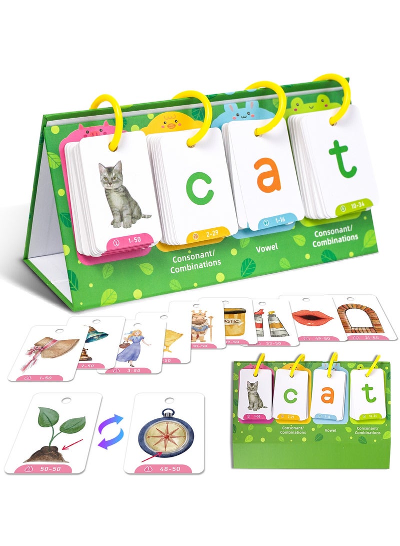 129 Visual Word Education Desktop Cards Cognitive Cards Parent-Child Interactive Flash Cards - Image 1