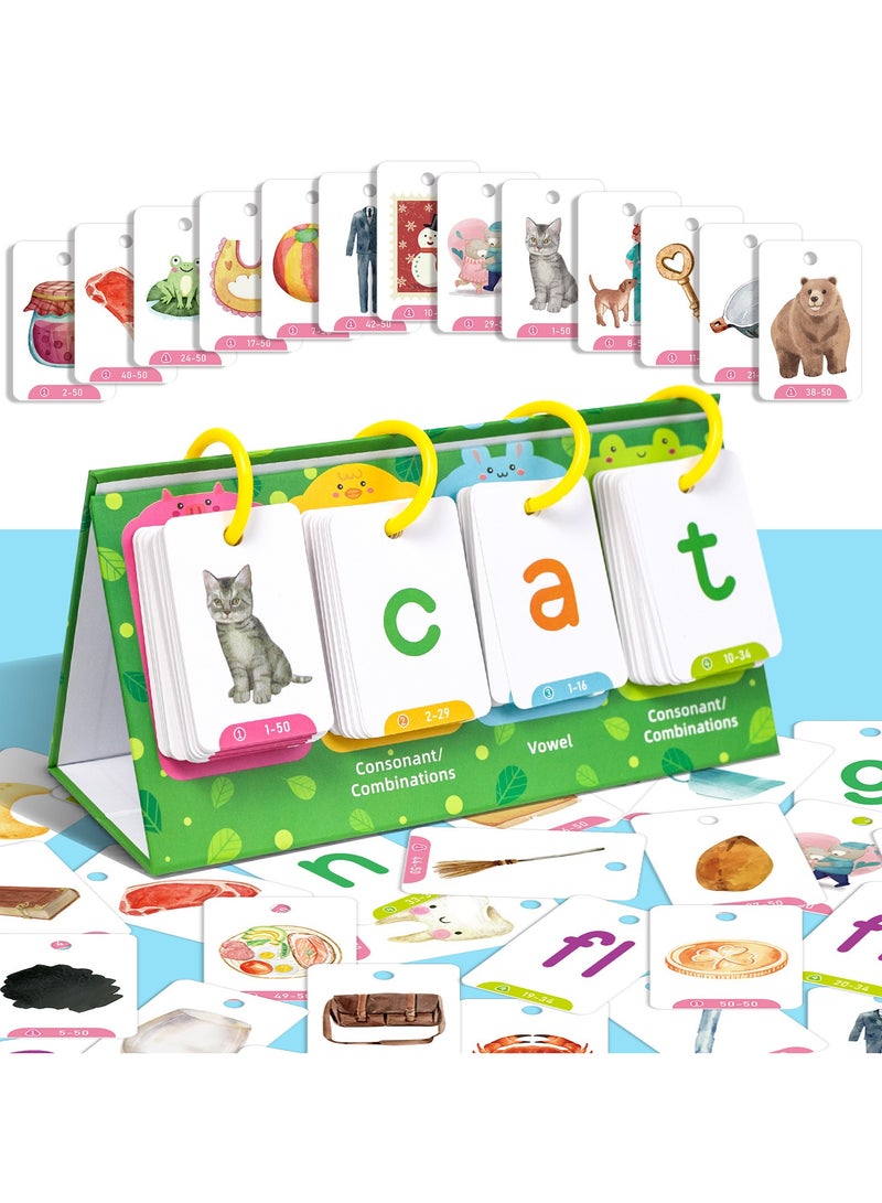 129 Visual Word Education Desktop Cards Cognitive Cards Parent-Child Interactive Flash Cards - Image 2