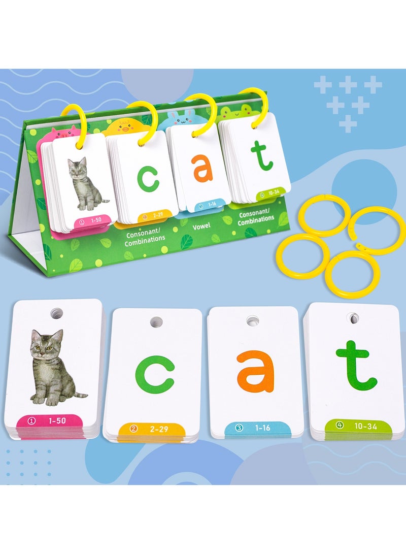 129 Visual Word Education Desktop Cards Cognitive Cards Parent-Child Interactive Flash Cards - Image 3