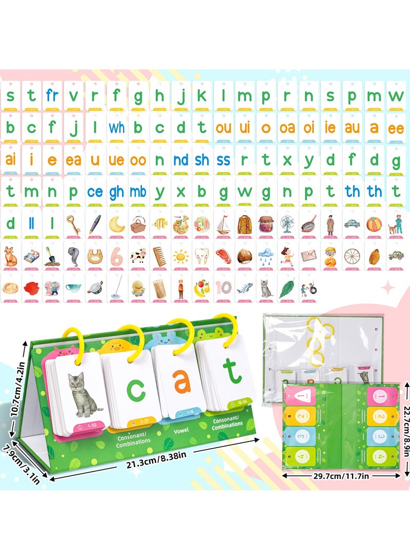 129 Visual Word Education Desktop Cards Cognitive Cards Parent-Child Interactive Flash Cards - Image 5