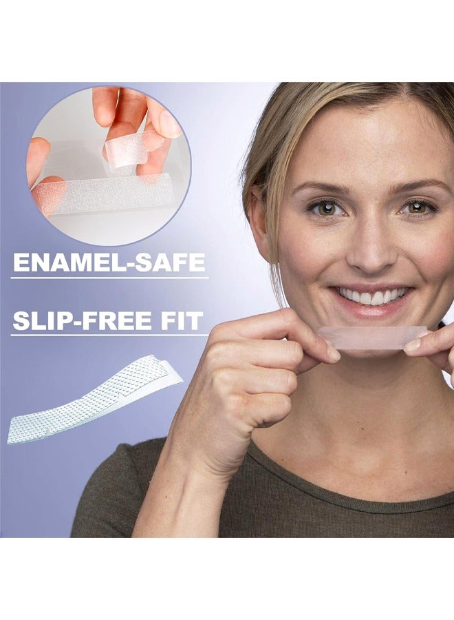 SYOSI Teeth Whitening Strips Flexible Gel Teeth Whitening Kit Smile Whitening Strips for Yellow Teeth Coffee Stains Dark Teeth 14-Pack 28 Tablets  - Image 5
