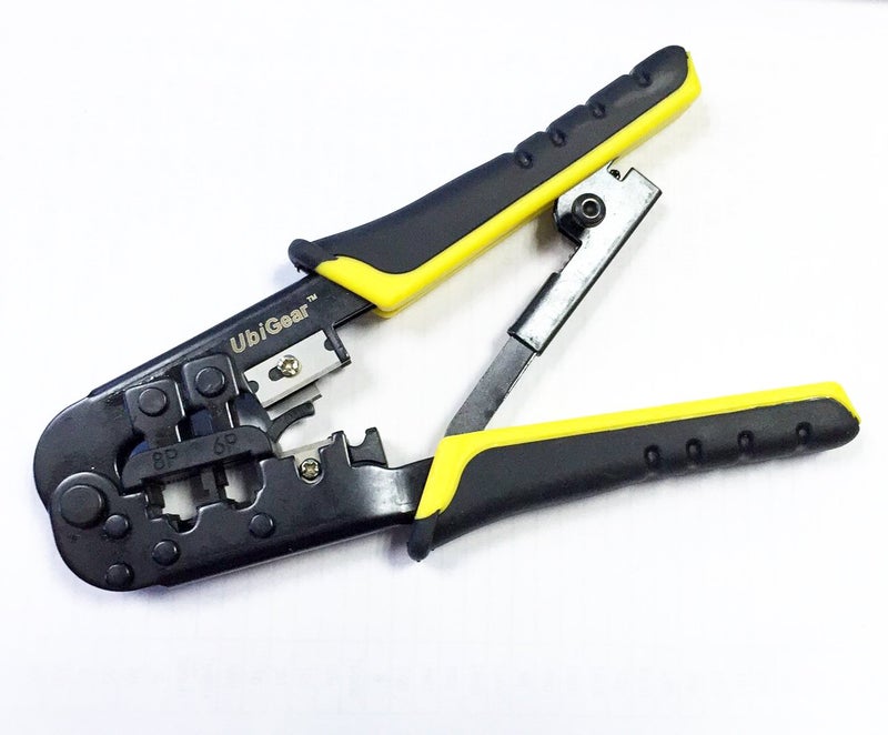 UbiGear Network/Phone Cable Finder/Toner/Probe/Tracer/Tester + RJ11/RJ12/RJ45 Crimp Crimper + 100 Pcs RJ45 CAT5e Connector Plug/Boots Network Tool Kits (PremiumTester) - Image 3