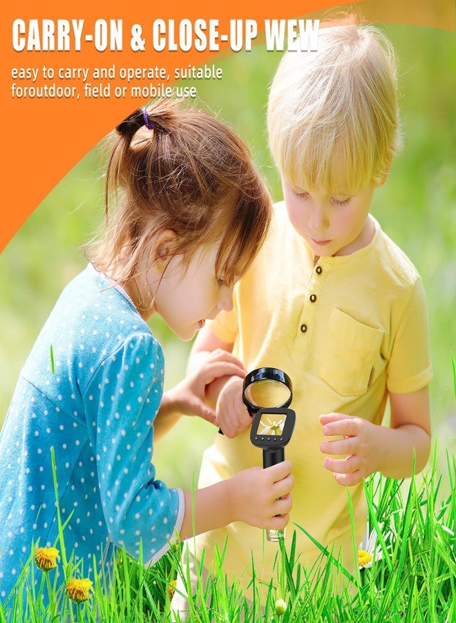 Bysameyee Kids Digital Microscope with 2inch IPS Screen, HD 1080P Handheld Pocket Microscope Science Kit for Children, Comes with 32GB SD Card - Image 3