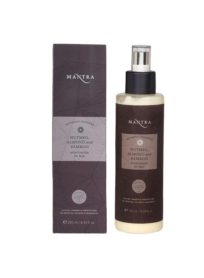 Mantra Herbal Nutmeg, Almond & Bamboo Moisturizer For Men 250 ml - Image 1