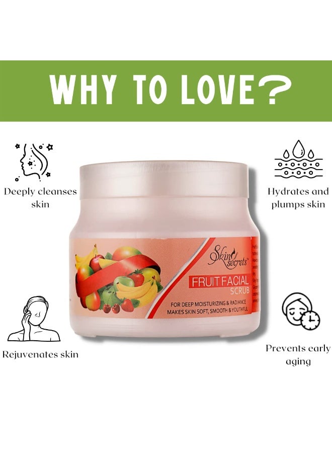 Skin Secrets Fruit Facial Scrub - 500gm - Image 2