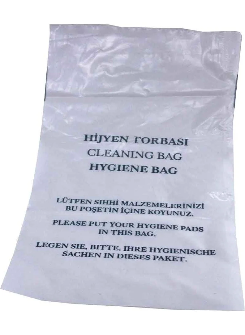 Private Label 1000 Pieces Hotel Toilet Type Bathroom Hygiene Waste Bag Dirty Laundry Bag