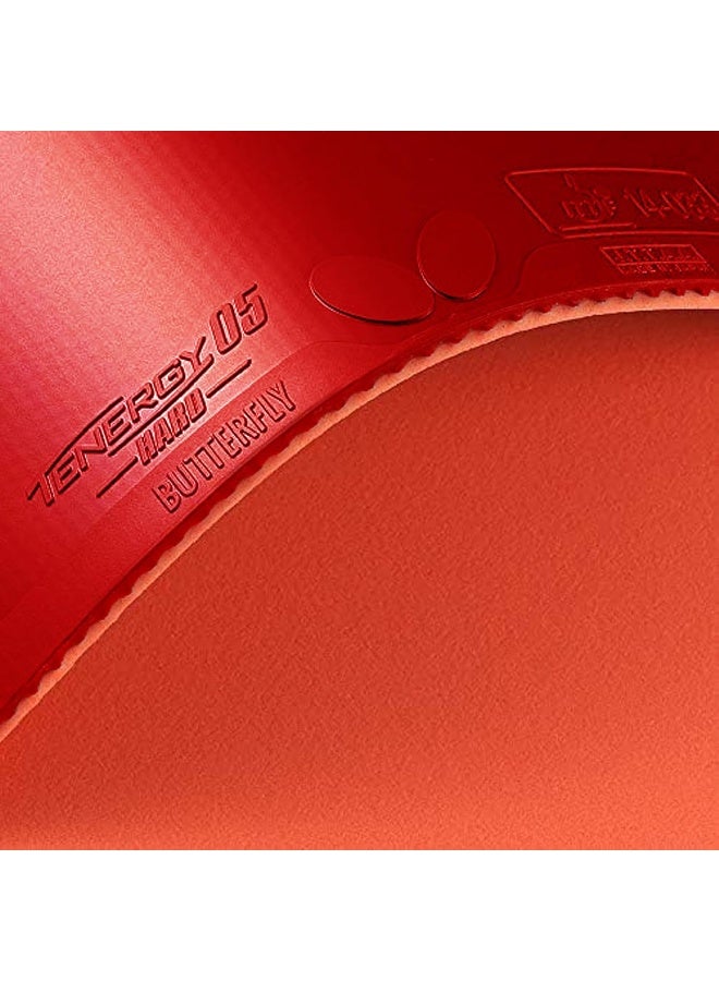 Butterfly Tenergy 05 Table Tennis Rubber Butterfly Table Tennis Rubber 2.1 Size Red Table Tennis Racket Rubber Sheet Professional Table Tennis Rubber (RED 2.1) - Image 4