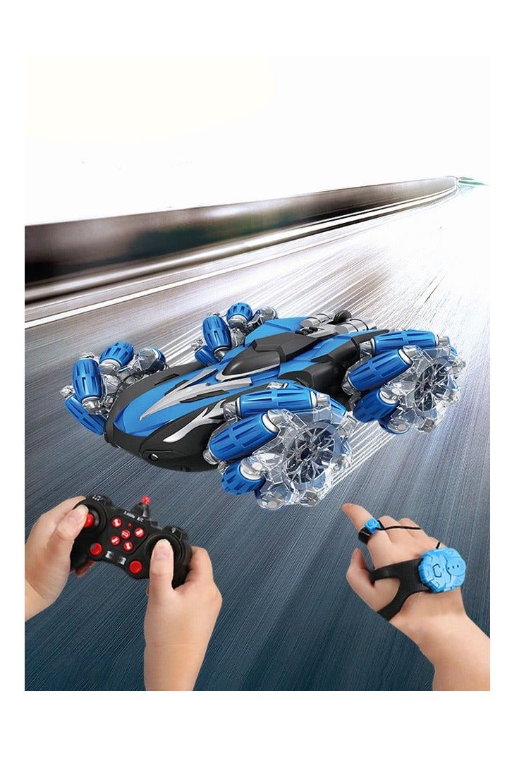 DURKU 2.4 GHz Gesture Sensing RC Stunt Car with Light, Music, and Double Side Drift Function for Kids, Ideal Gift for Ages 8+ - Image 2