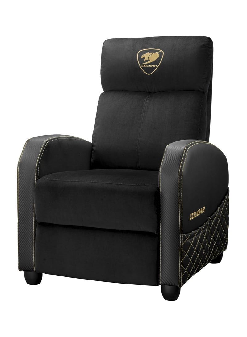 COUGAR Gaming | Gaming Chair | Ranger Elite Royal - Height 100 cm - Width 67 cm - Seat Depth 49 cm - Supports up to 135 kg - Breathable Velvet Fabric - Image 2