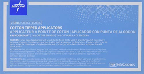 Medline Sterile Cotton-Tipped Applicators - Image 2